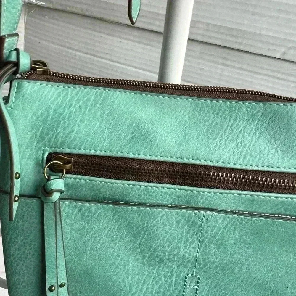 Sadie Vegan Leather Crossbody Bag